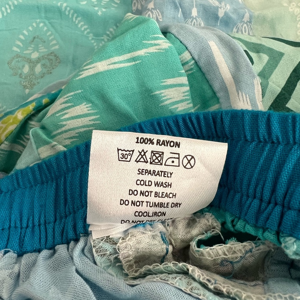 Patchwork Baggy Boho Pants - image 4